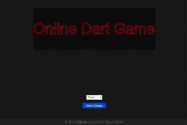 Online Dart Game